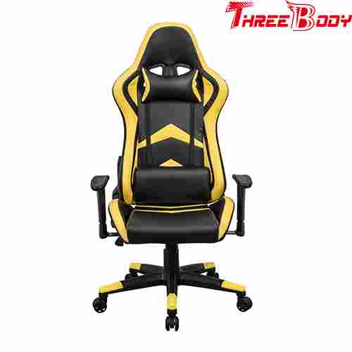 Threebody Racing Style Gaming Chair Reclining Ergonomic Leather Chair