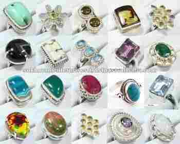 Many Gemstone Rings