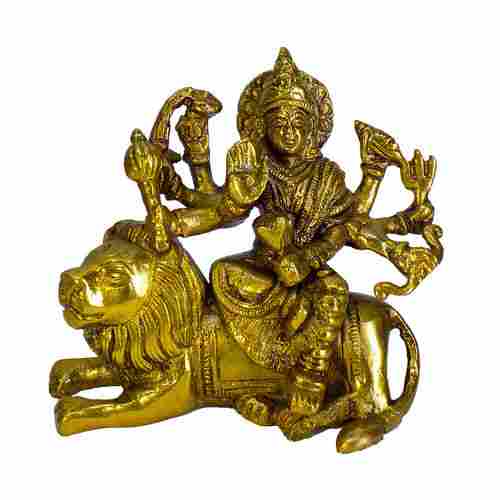 KAVOO Durga Brass Idol