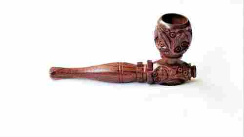 Carved Handmade Wooden Pipes