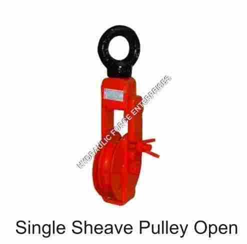 Single Sheave Pulley Open