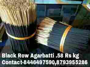 Natural Black Raw Agarbatti