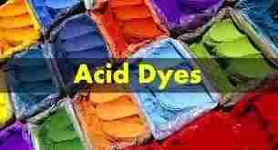 Quality Verified Acid Dyes