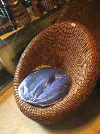 Genuine Wicker Weave Chair