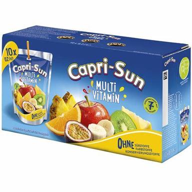 Packaged Capri Sun Fruit Juice