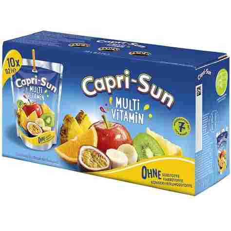 Packaged Capri Sun Fruit Juice