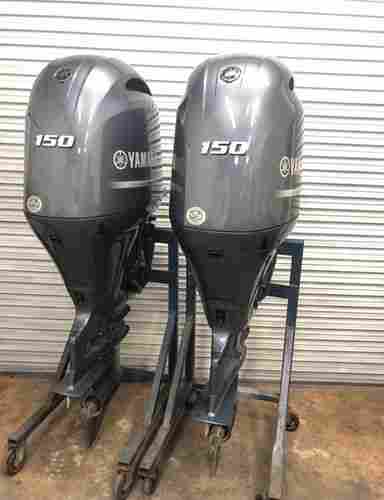 Used Twin Pair Yamaha 150 Hp 4 Stroke Outboard Motor