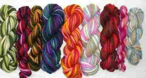 Colorful Woolen Yarn Fabric