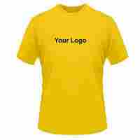 Yellow Color Promotional T Shirt