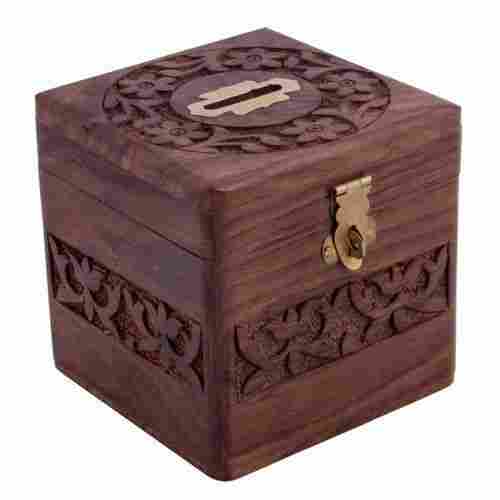 Reliable Wooden Money Bank