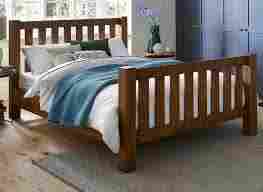 Simple Design Wooden Bed