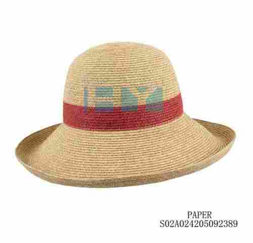 Cloche With Brim Straw Hats