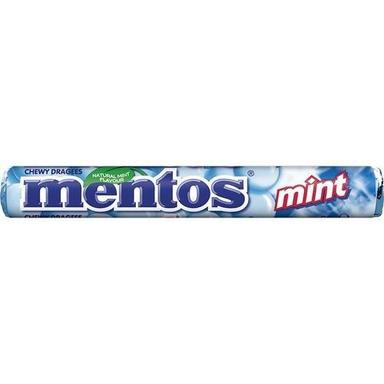 Natural Mint Flavour Mentos Roll 37G Candy
