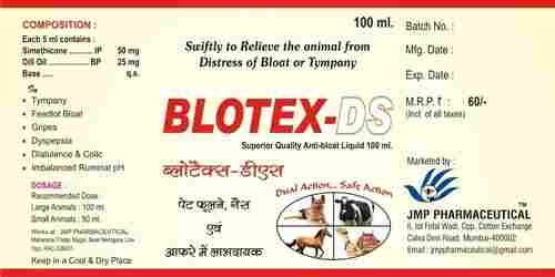 Blotex DS Syrup For Veterinary