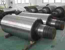 Auto Heavy Steel Forgings Forged Shaft Roller For Rolling Mill