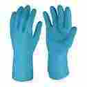 Plain Pattern Rubber Hand Gloves