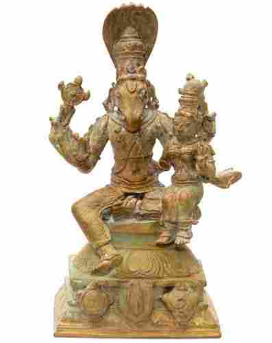 Lord Haygriva and Goddess Lakshmi Statue