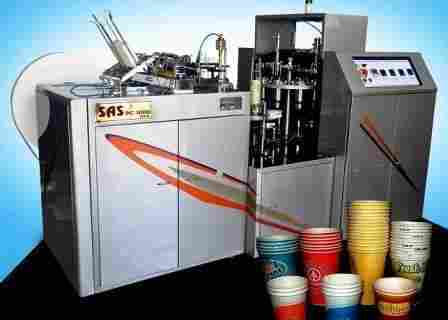 Semi Automatic Paper Cup Making Machine (35 - 60 Cups/min)