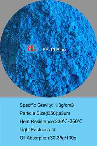 FF-19 Blue Fluorescent Pigment For Master Batch, EVA,Paint, Coating