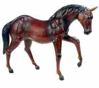 Beautiful Handmade Leather Horse