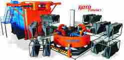 Roto Compact - 4 Arms Machine for Plastic Road Barrier