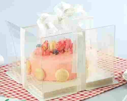 Transparent Cake Packaging Box