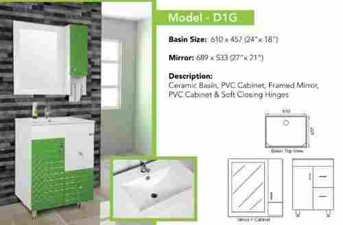 Crown Designer Bathroom Vanity (D1G)
