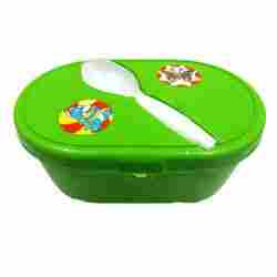 Plastic Lunch Box With Spoon
