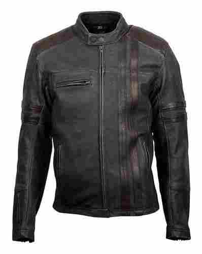 Full Sleeves Custom Size Leather Jackets