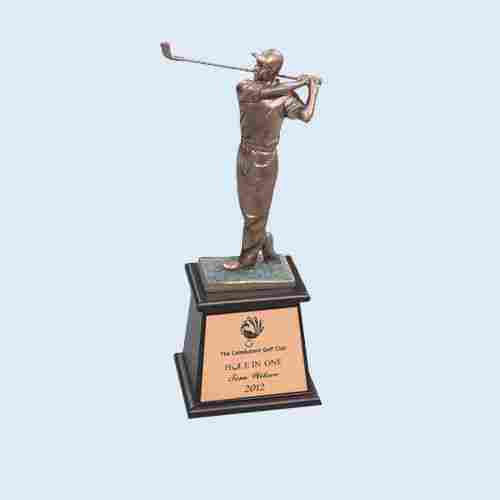 Bronze Golf Customized Trophy