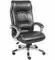 Black Color Leather Office Chair