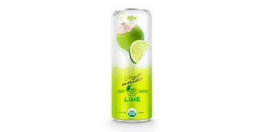 Coco Organic Sparkling With Lime 320ml