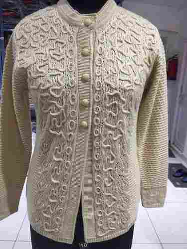 Ladies Embroidery Long Cardigan