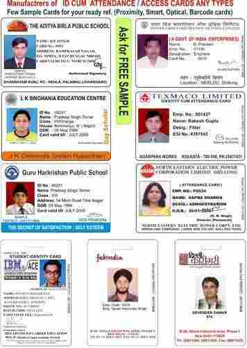PVC Schools ID Cards