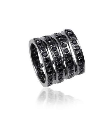 Black Diamond Midi Ring Excellent