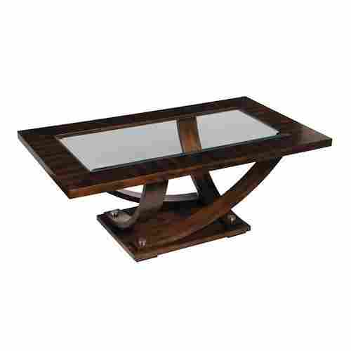 Designer Wooden Glass Table