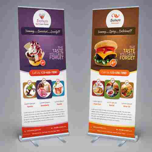 Advertising Standees For Promotional And Advertisement 