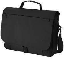 Black Color Conference Bag Design: Custom