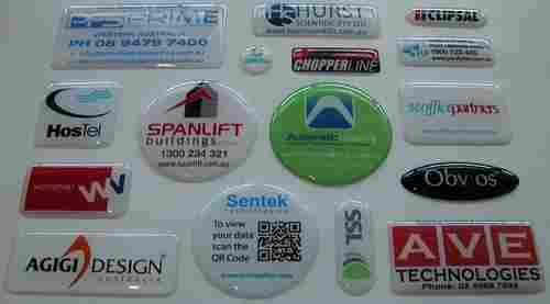 Printed PU Dome Labels