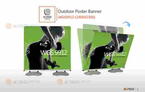 Outdoor Poster Banner Wgs9912(2400x2300mm)