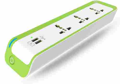 3 Way Spike Guard With Single Switch And USB Chargers