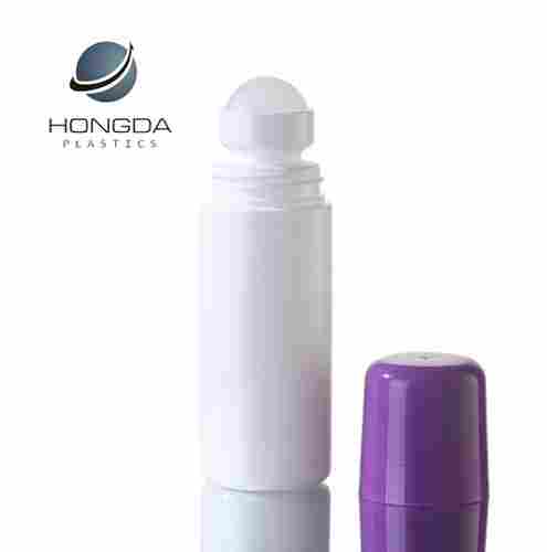 75ml Roll On Perfume Bottle Plastic Deodorant Square Cylinder Bottle