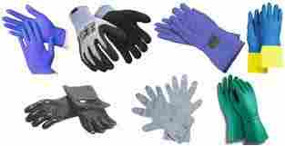 Colorful Safety Hand Glove