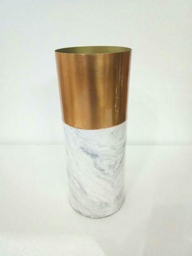 Designer Aluminium Flower Vase Bottom Diameter: 4  Centimeter (Cm)