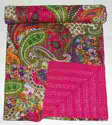 Reliable Cotton Kantha Bed Cover