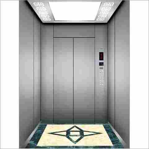 Stainless Steel Hairline Finish Car Elevator