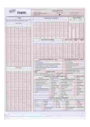 High Quality Examination Sheet