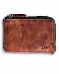 Ladies Brown Leather Wallets 