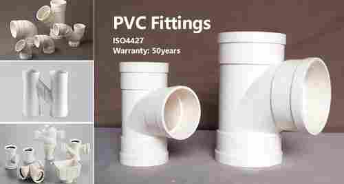 Pvc-U Fittings 90 Elbow (With Inspection Port) For Water Drainage