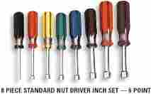 6 Piece Standard Nut Driver Inch Set